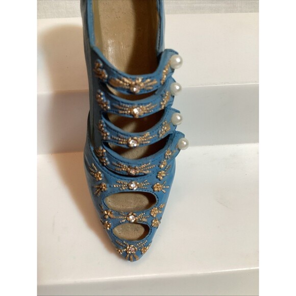 Nostalgia Handbag & Shoe Resin Mini Figurine 1999 Popular Imports Collectibles - Picture 5 of 13